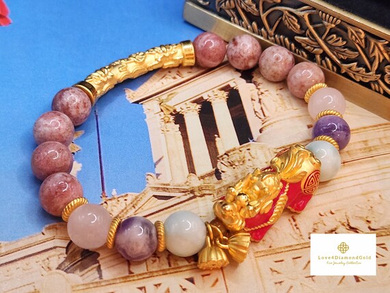 Feng shui gold bracelet best sale