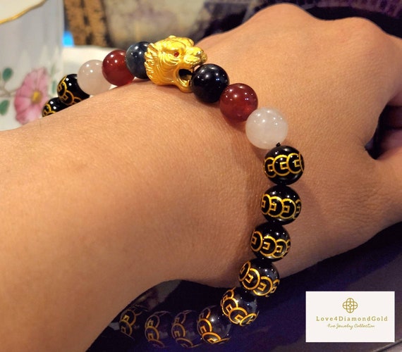 24k pure gold bracelet outlet