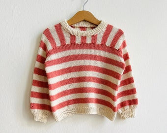 Strickanleitung Fancy Jacques Sweater Junior (Deutsch)