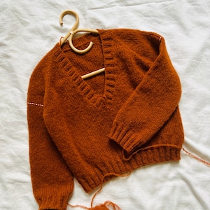 Knitting pattern Juan Sweater (German)