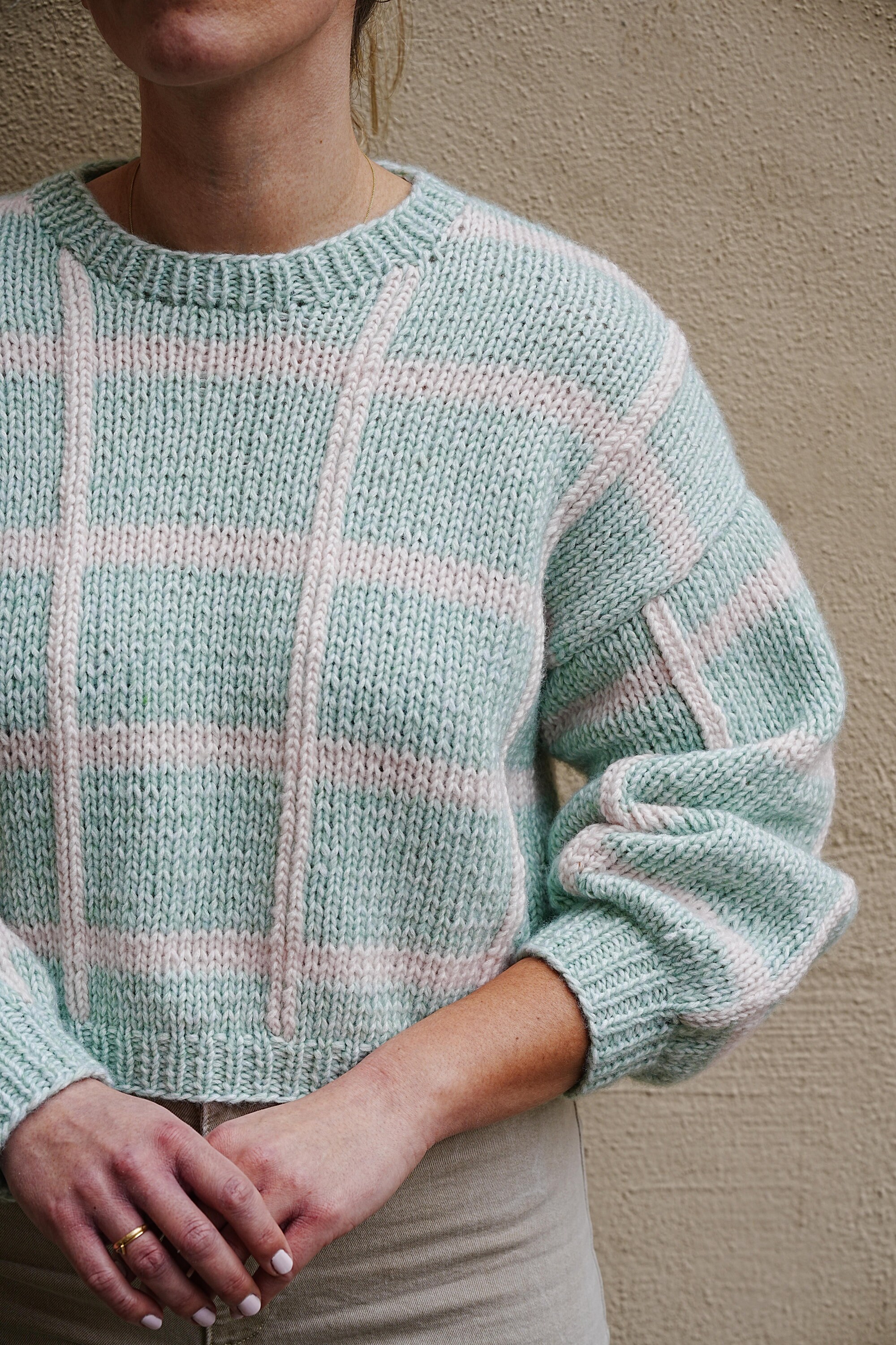 Easy Oversized Sweater Knitting Pattern | Digital Download