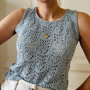 Knitting pattern Pierre Top