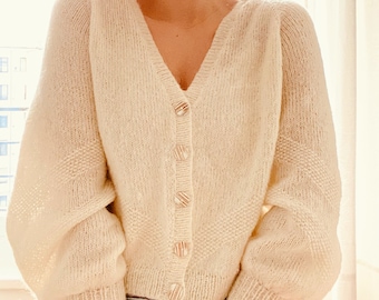 Knitting instructions Henri Cardigan