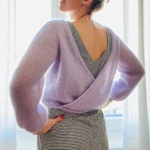 Knitting pattern Camille Sweater
