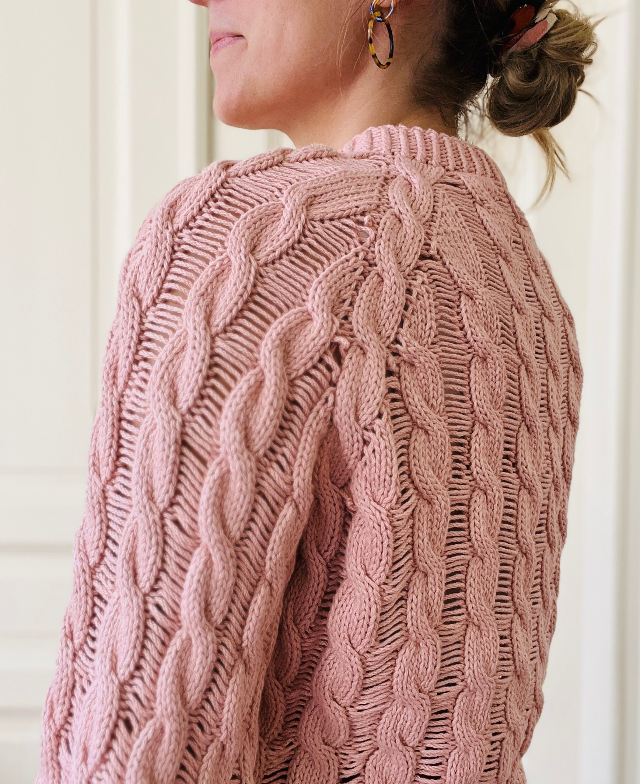 【アウトレット☆送料無料】 Knitting Etsy - (english) Sweater Summer Auguste Pattern ニット/セーター