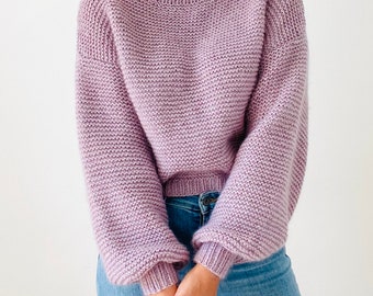 Knitting Pattern Claude Sweater (English)