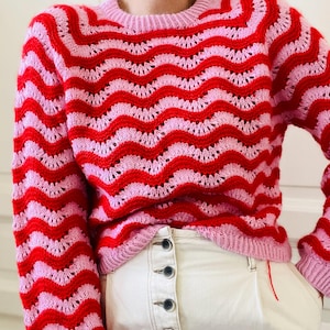 Knitting pattern Jean Sweater