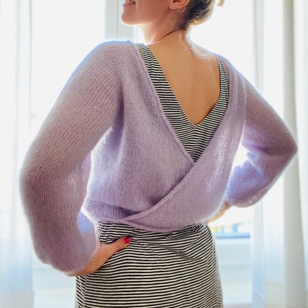 Knitting Pattern Camille Sweater (English)