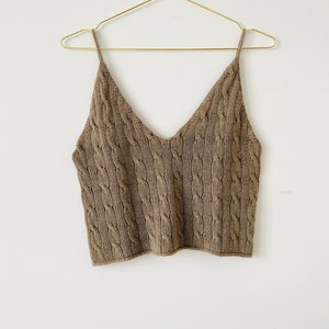 Knitting Pattern - Auguste Camisole (De,Eng,Fr,Dk)