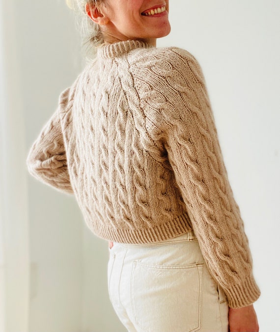 Knitting Pattern - Auguste Sweater - Etsy