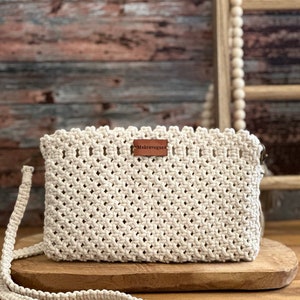Makramee Tasche I Makramee I Bag I Tasche I Umhangtasche