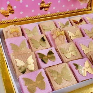 Personalized Girl Baby Chocolate, Baby Shower Party Favors