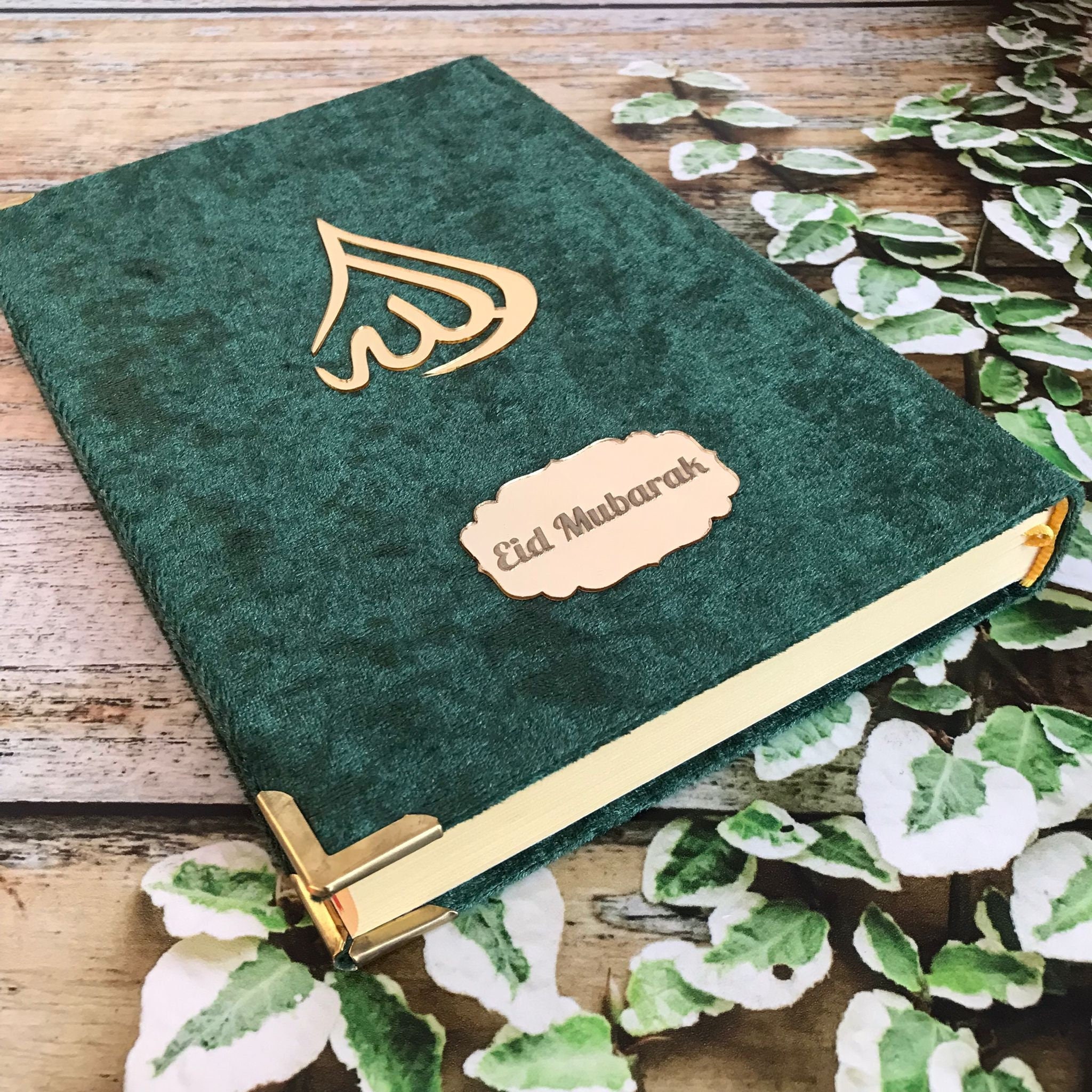 Lux Samt Geschenkset, Eid Geschenke, Ramadan Kareem, Koran