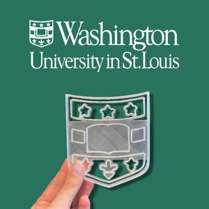 Washington University in St. Louis Cookie Cutter | College Cookie Cutters | Fondant Cutters