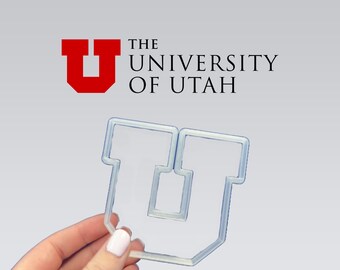 Koekjesvormer van de Universiteit van Utah | College koekjesuitstekers | Fondantsnijders