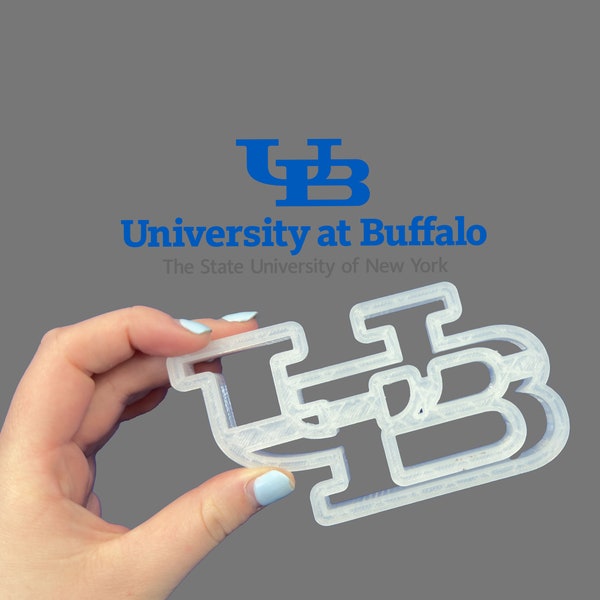 University at Buffalo Cookie Cutter | College Cookie Cutters | Fondant Cutters