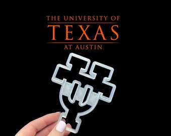 Universiteit van Texas in Austin Cookie Cutter | College koekjesuitstekers | Fondantsnijders