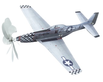 P-51D Mustang aircraft windmill garden decoration