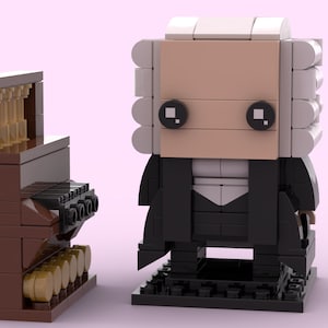 Johann Sebastian Bach BrickHeadz (Instructions)