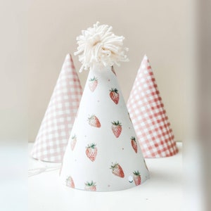 1st Birthday Party Hat Printable