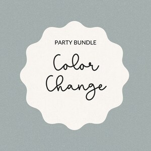 Party Bundle Color Change