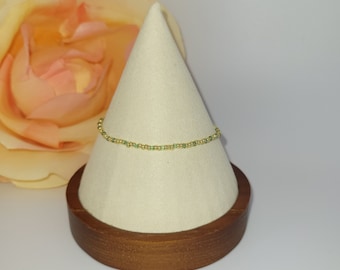 Zierliches Perlenarmband | Minimalistisches Armband Einzeln wickeln