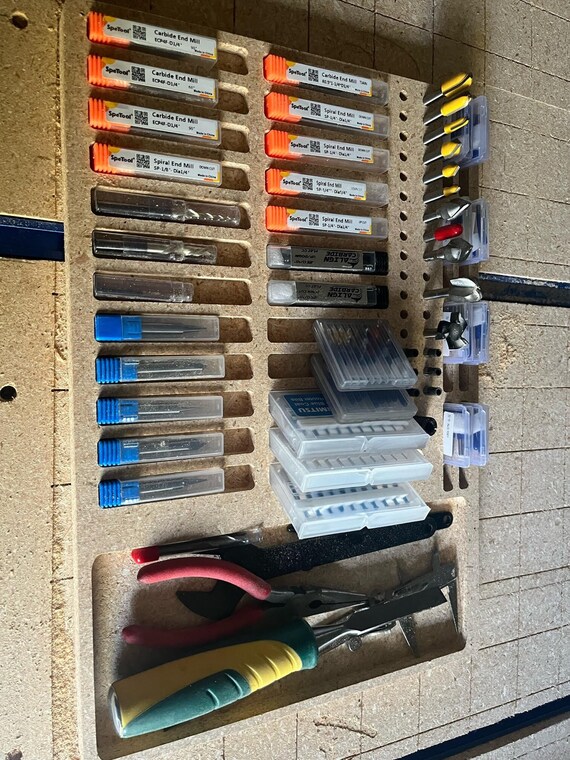 CNC Bit Tray storage Etsy Canada