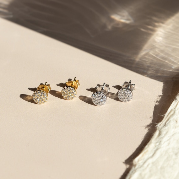 Etsy cubic zirconia earrings online