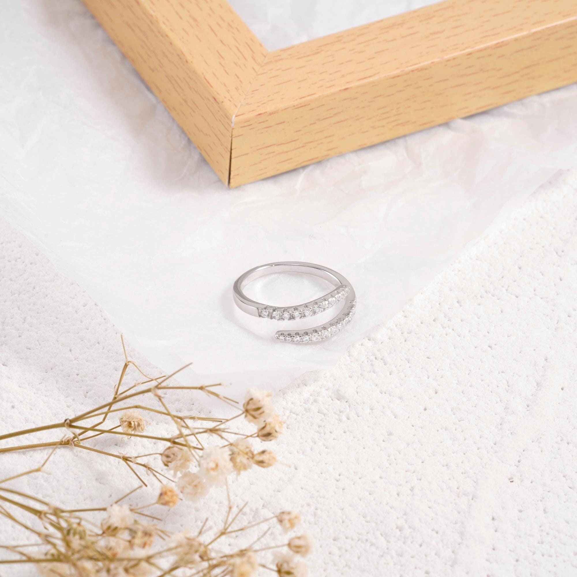 Cz Wrap Ring - Etsy