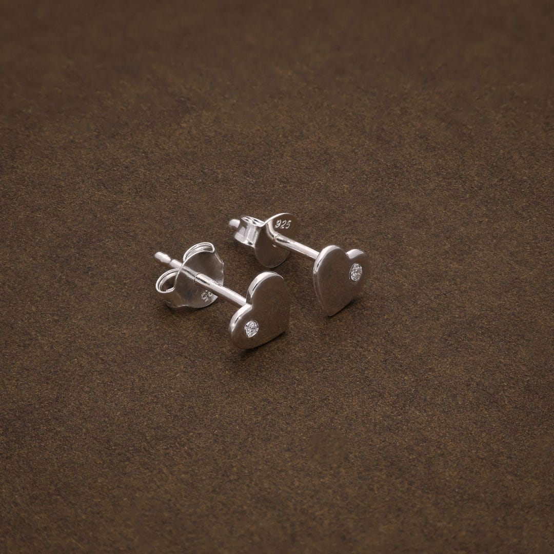 Orecchini da donna in argento Sterling 925 con zirconia