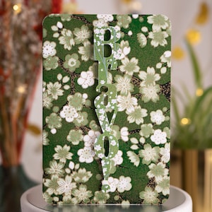 Carte papier japonais personnalisable - midori