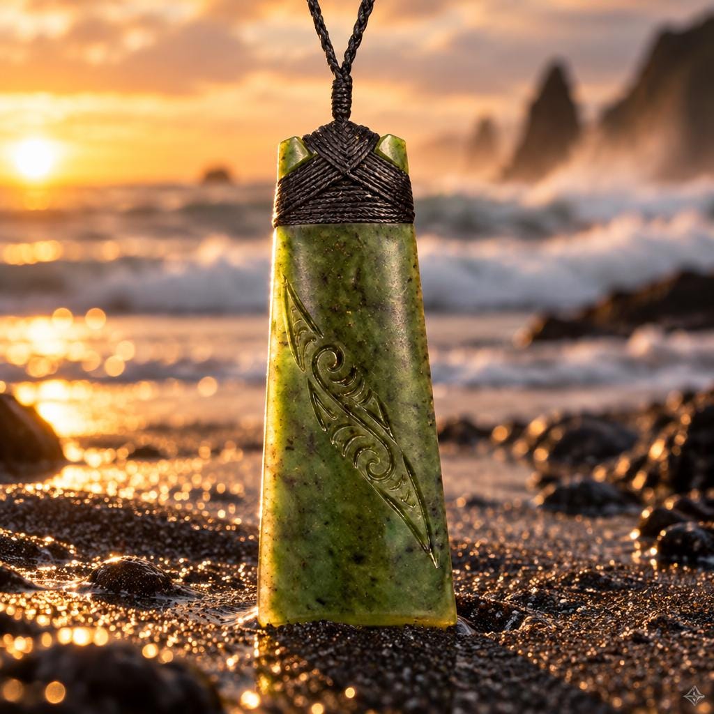ゴールド調 グリーンストーン ネックレス ブレスレット 3点セット Maori green stone - Etsy 日本