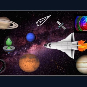 Digital Educational Space Themed Escape Room - Etsy