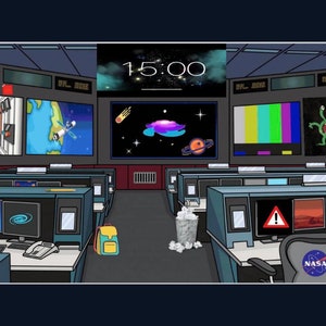 Digital Educational Space Themed Escape Room - Etsy