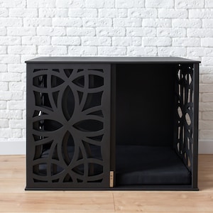 Modern Dog Crate, Dog Bed, Dog Crate, Dog Kennel, Wood Dog House, Wooden Pet House, Pet House, Pet Furniture, Dog Furniture, DOGGY