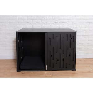 Modern Dog Crate, Dog Crate Furniture, Wooden Dog Crate, Dog Kennel Furniture, Modern Dog House, Dog End Table, Custom Dog Crate, DOGGY