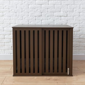 Dog Kennel Small Dog Crate with Sliding Door, Wooden Dog Kennel, Modern Dog Crate, Indoor Dog Kennels, Modern Dog House, Dog House, DOGGY
