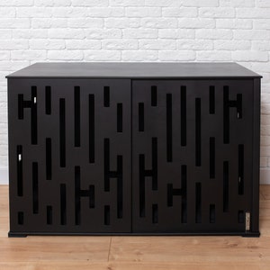 Modern Dog Crate, Modern Dog Kennel, Dog Crate Furniture, Modern Dog House, Decorative Dog Crate, Wooden Dog Crate, Custom Dog Crate, DOGGY