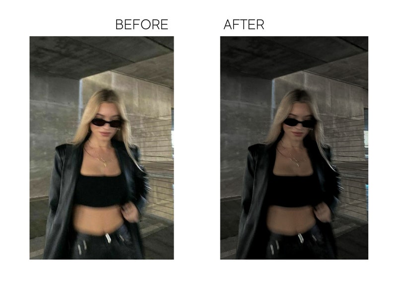 4 Influencer Lightroom Presets Minimalist Preset Minimalist Etsy