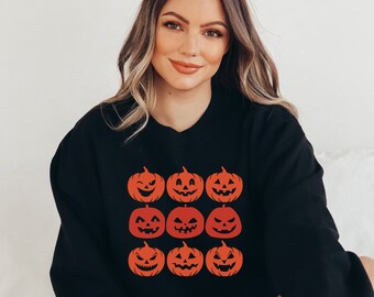 Halloween Crewneck - Etsy UK
