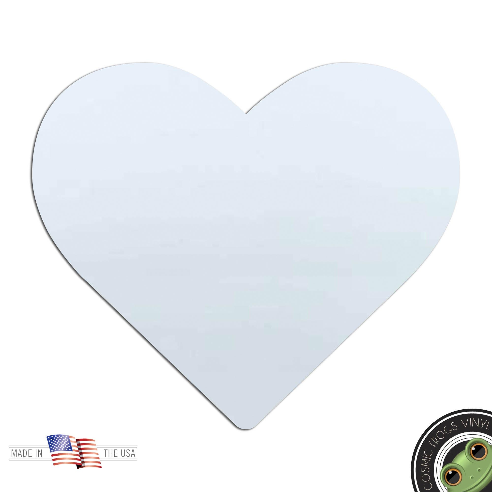 Heart Laser Cut Out Acrylic Shape Craft Supply