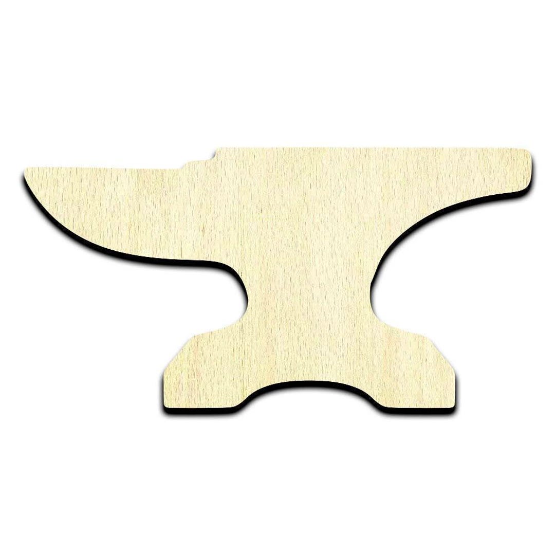 Anvil Laser Cut Out Unfinished Wood Shape Craft Supply - Etsy