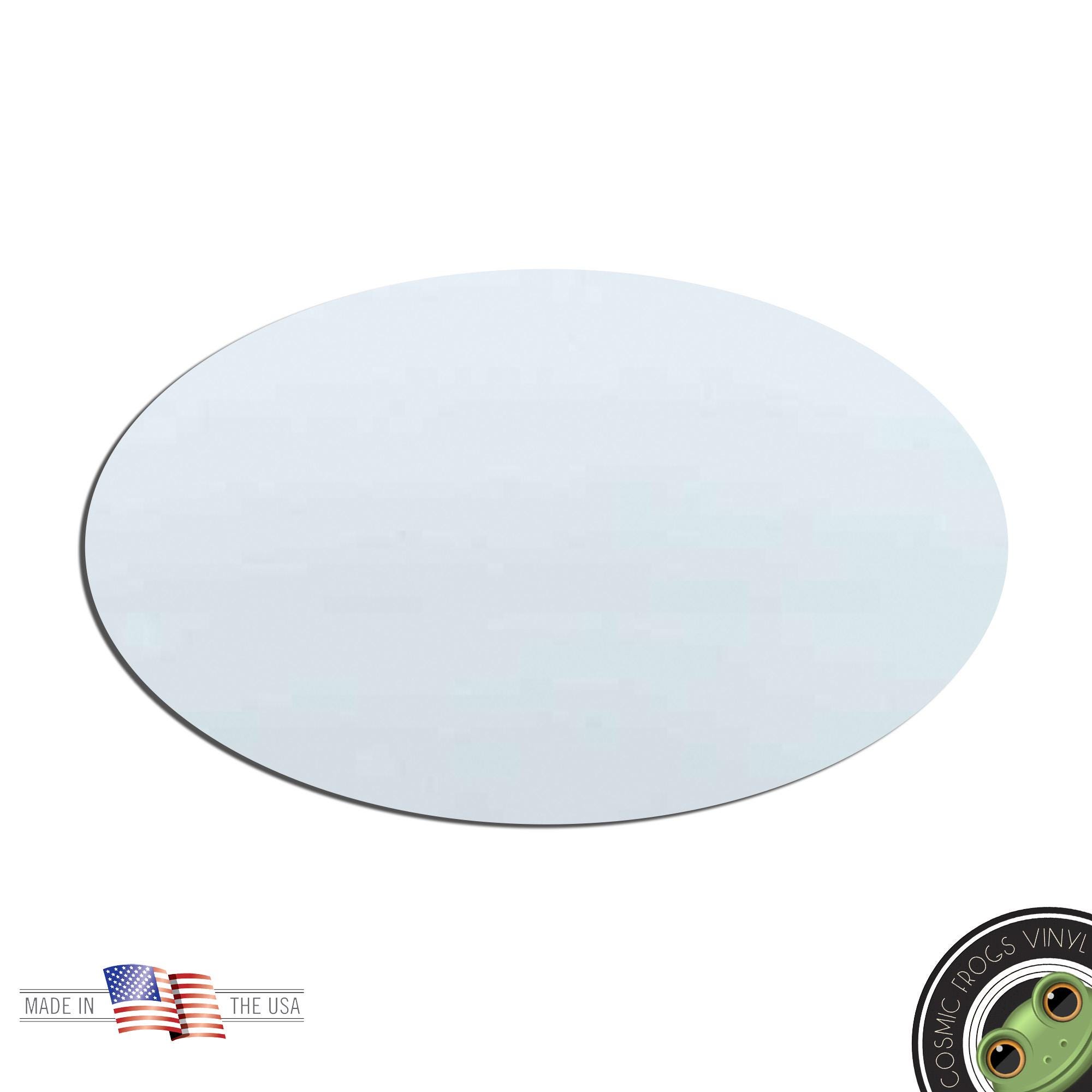 Oval Laser Cut Out Acrylic Shape Craft Supply
