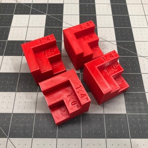 3D Printed Glowforge Material Riser Block 