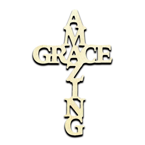 Cross - Laser Cut Out Unfinished Wood Craft Shape REL68 Cross - Laser Cut Out Unfinished Wood Craft Shape REL68