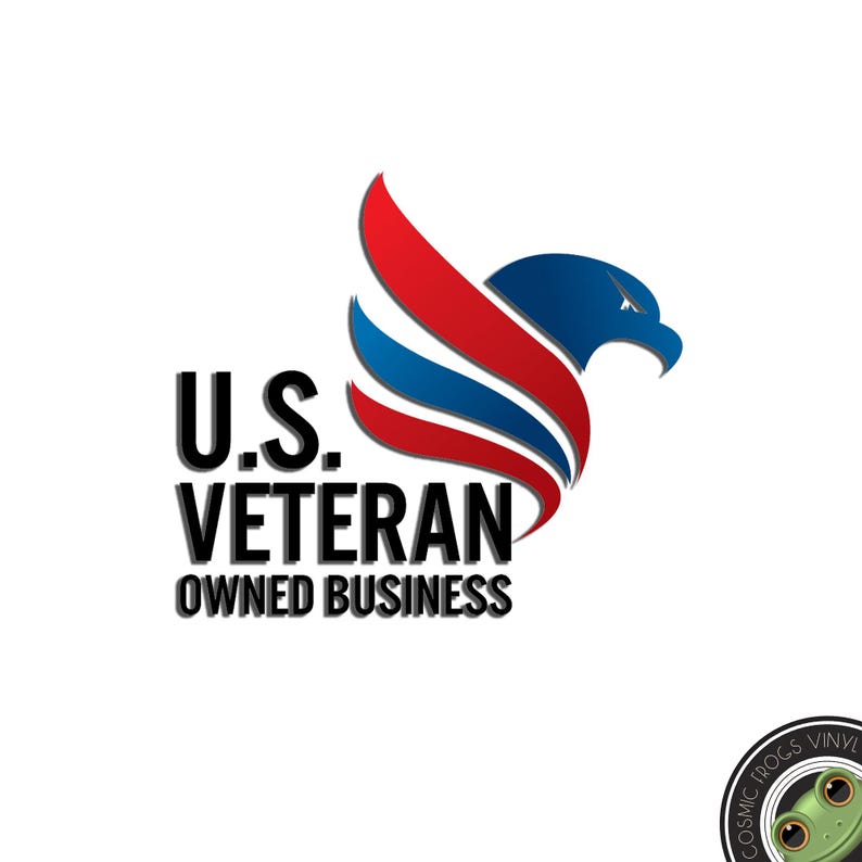 the logo for the u s veteran owned business