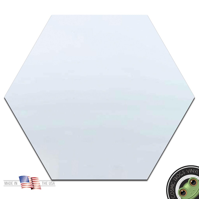 Hexagon Laser Cut Out Acrylic Shape Craft Supply