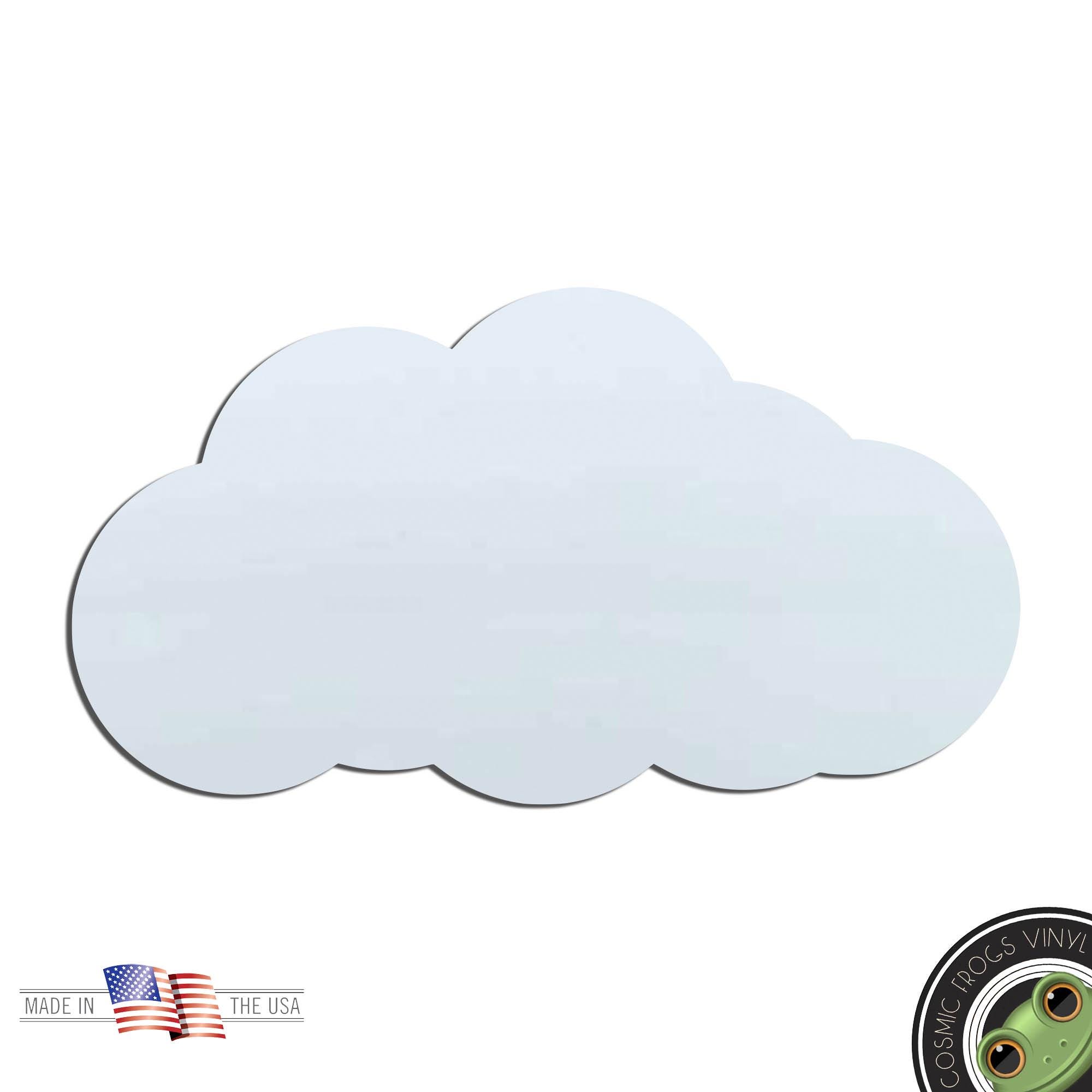 Cloud Laser Cut Out Acrylic Shape Craft Supply