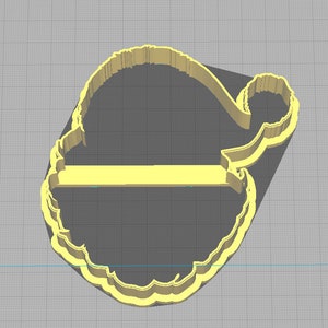 Santa Claus Head Shaped Cookie Cutter