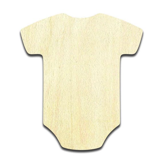 Baby Bootie - Laser Cut Out Unfinished Wood Craft Shape BBY4 Baby Bootie - Laser Cut Out Unfinished Wood Craft Shape BBY4